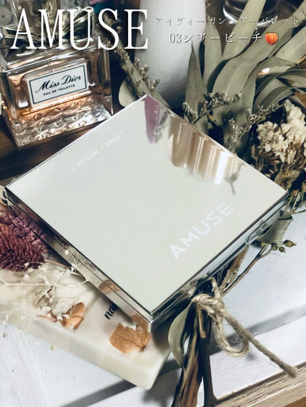 アイ ヴィーガン シアーパレット/AMUSE/アイシャドウパレットを使ったクチコミ(2枚目)