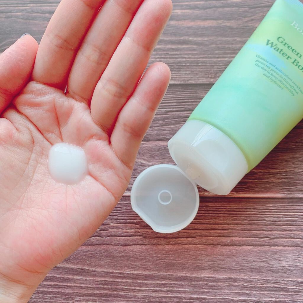 グリーンティーウォーターボム/Bonajour/フェイスクリームを使ったクチコミ(2枚目)