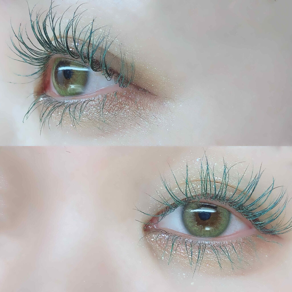 目元キラキラマスカラ ダイヤモンドシリーズ カラーマスカラ｜ZEESEAの口コミ - ZEESEA