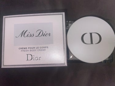 Dior メゾン クリスチャン ディオール ジャスミン デ ザンジュ ボディ クリームのクチコミ「♡Dior
ミス ディオール ボディ クリーム

見た目も可愛い最近のお気に入りボディクリーム.....」（2枚目）