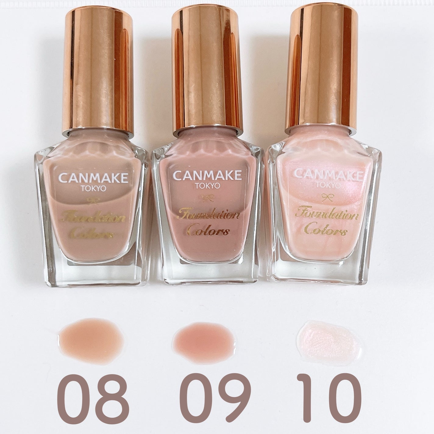 ファンデーションカラーズ/キャンメイク/マニキュアを使ったクチコミ(2枚目)