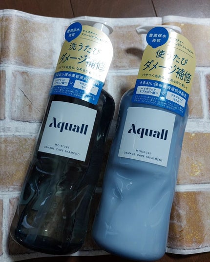モイスチャーダメージケア シャンプー/トリートメント/Aquall/市販シャンプーを使ったクチコミ(4枚目)