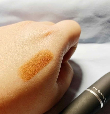 パウダーキス リップスティック インパルシブ/M・A・C/口紅を使ったクチコミ(3枚目)