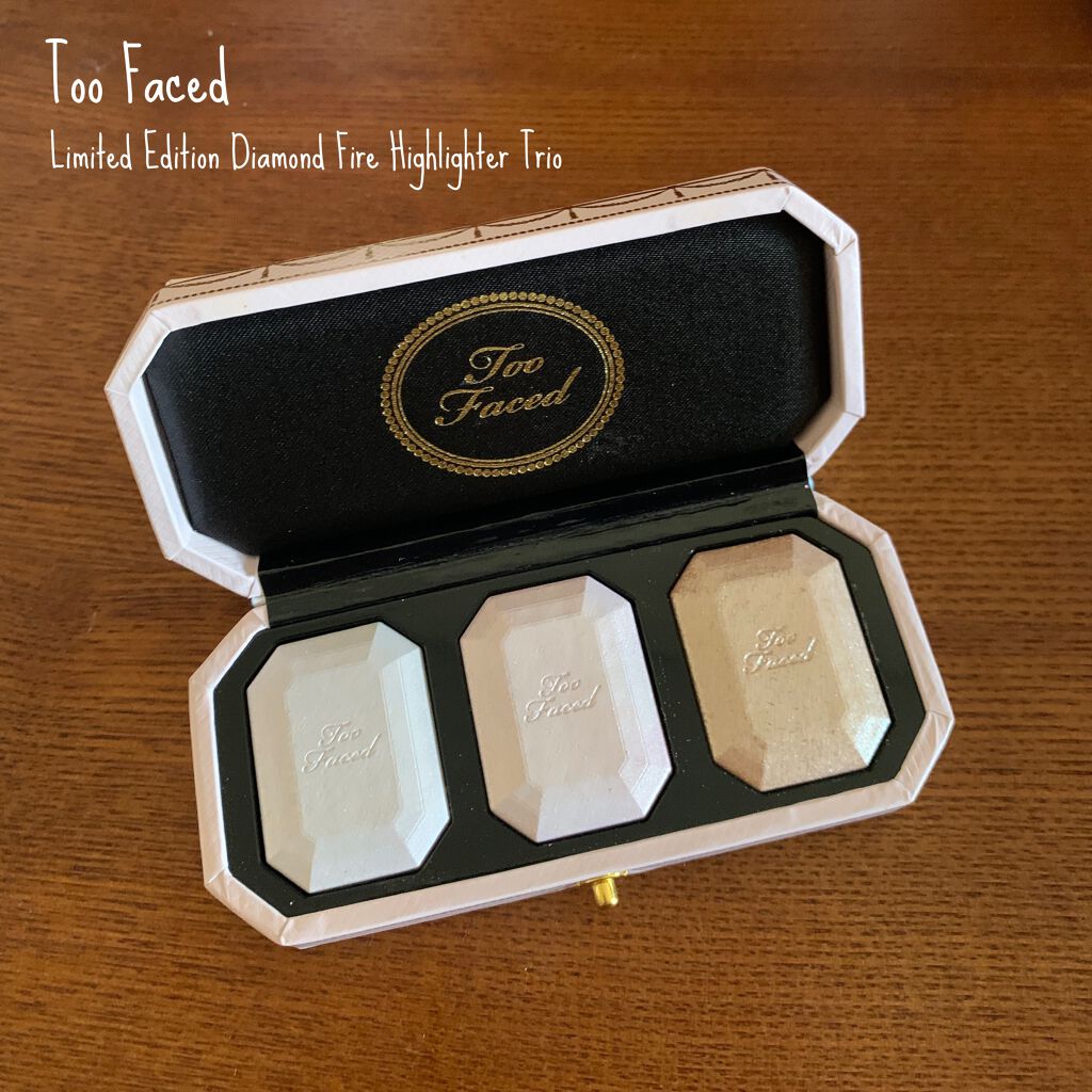 ~ダイヤモンドライト シリーズ~ マルチユース ハイライター トリオ/Too Faced/パウダーハイライトを使ったクチコミ(1枚目)