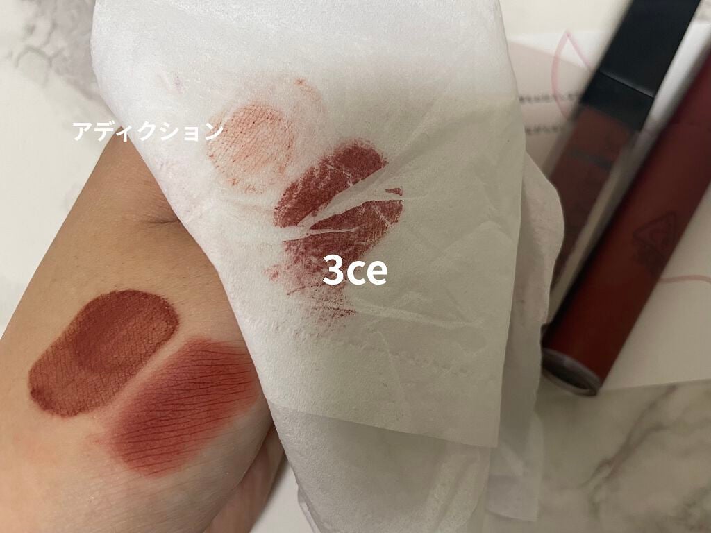 3CE ベルベット リップティント/3CE/リップティントを使ったクチコミ(5枚目)