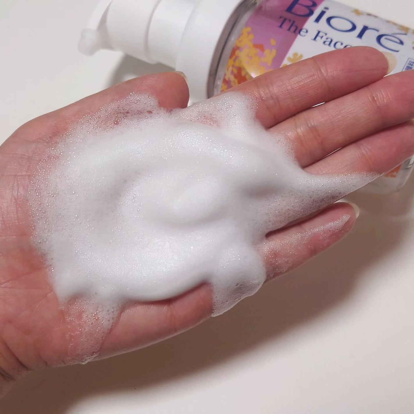 ビオレ ザ クレンズ オイルメイク落とし 金木犀の香り/ビオレ/オイルクレンジングを使ったクチコミ(5枚目)