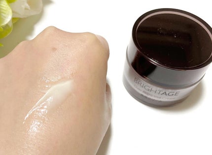 オーバーナイト ヴェールクリーム/BRIGHTAGE/フェイスクリームを使ったクチコミ(4枚目)