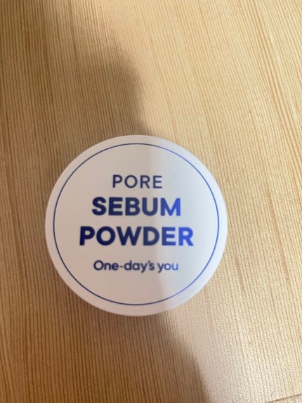 ポアセバムパウダー/One-day's you/ルースパウダーを使ったクチコミ(2枚目)