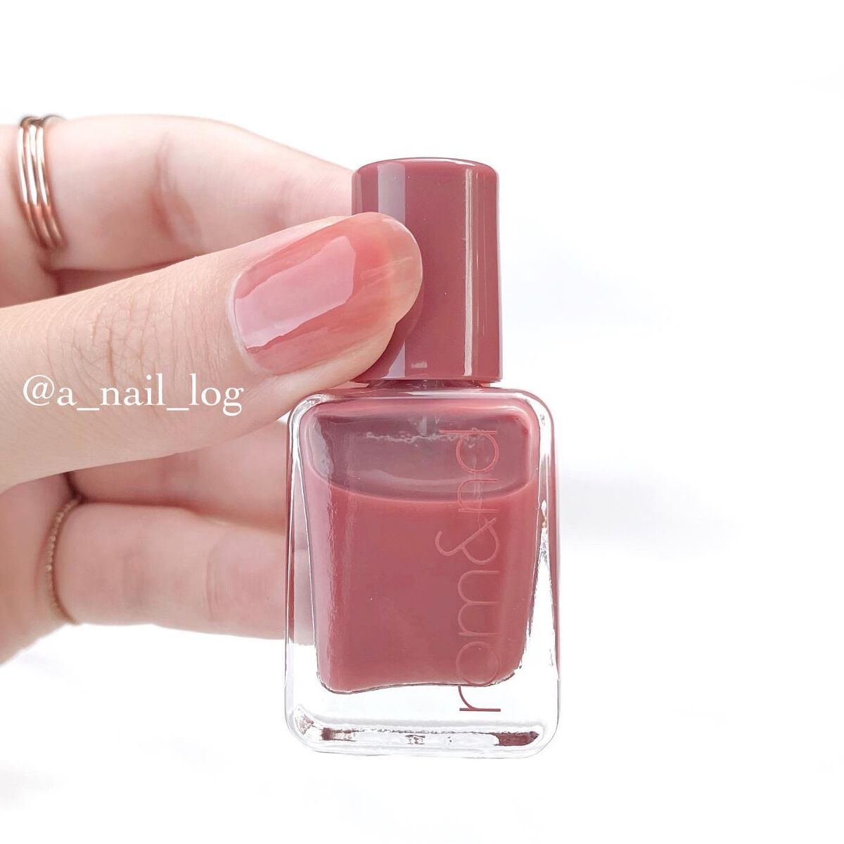 ムードペブルネイル/rom&nd/マニキュアを使ったクチコミ(2枚目)