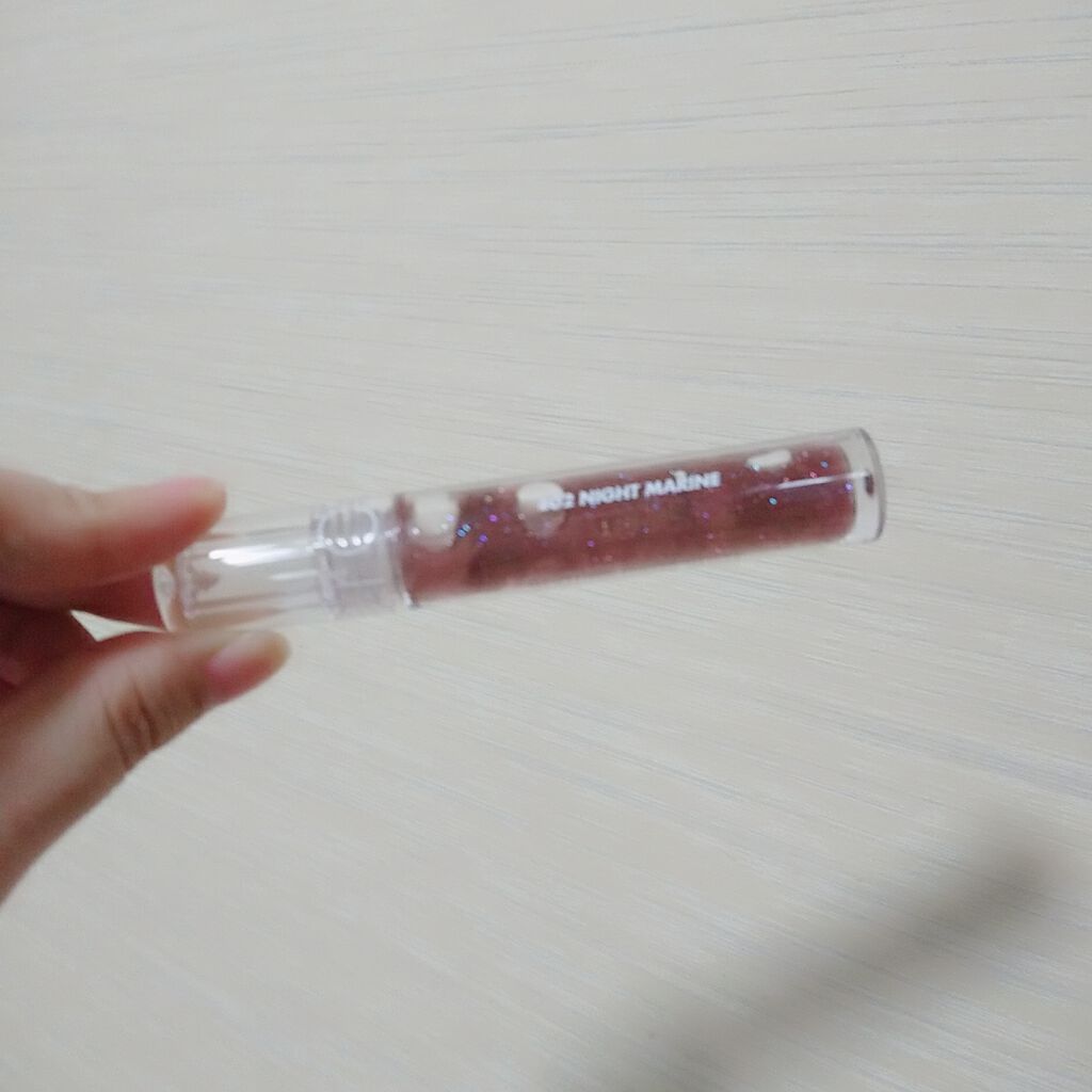 グラスティングウォーターグロス/rom&nd/リップグロスを使ったクチコミ(2枚目)