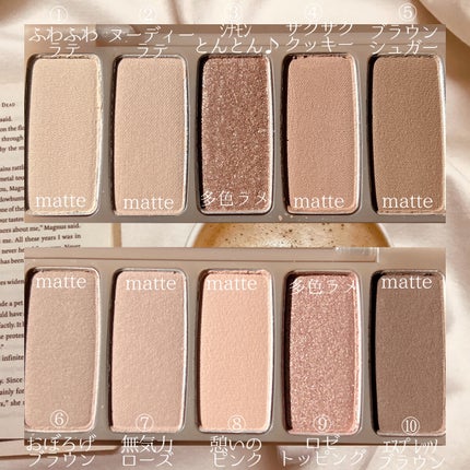 プレイカラー アイシャドウ/ETUDE/アイシャドウパレットを使ったクチコミ(3枚目)