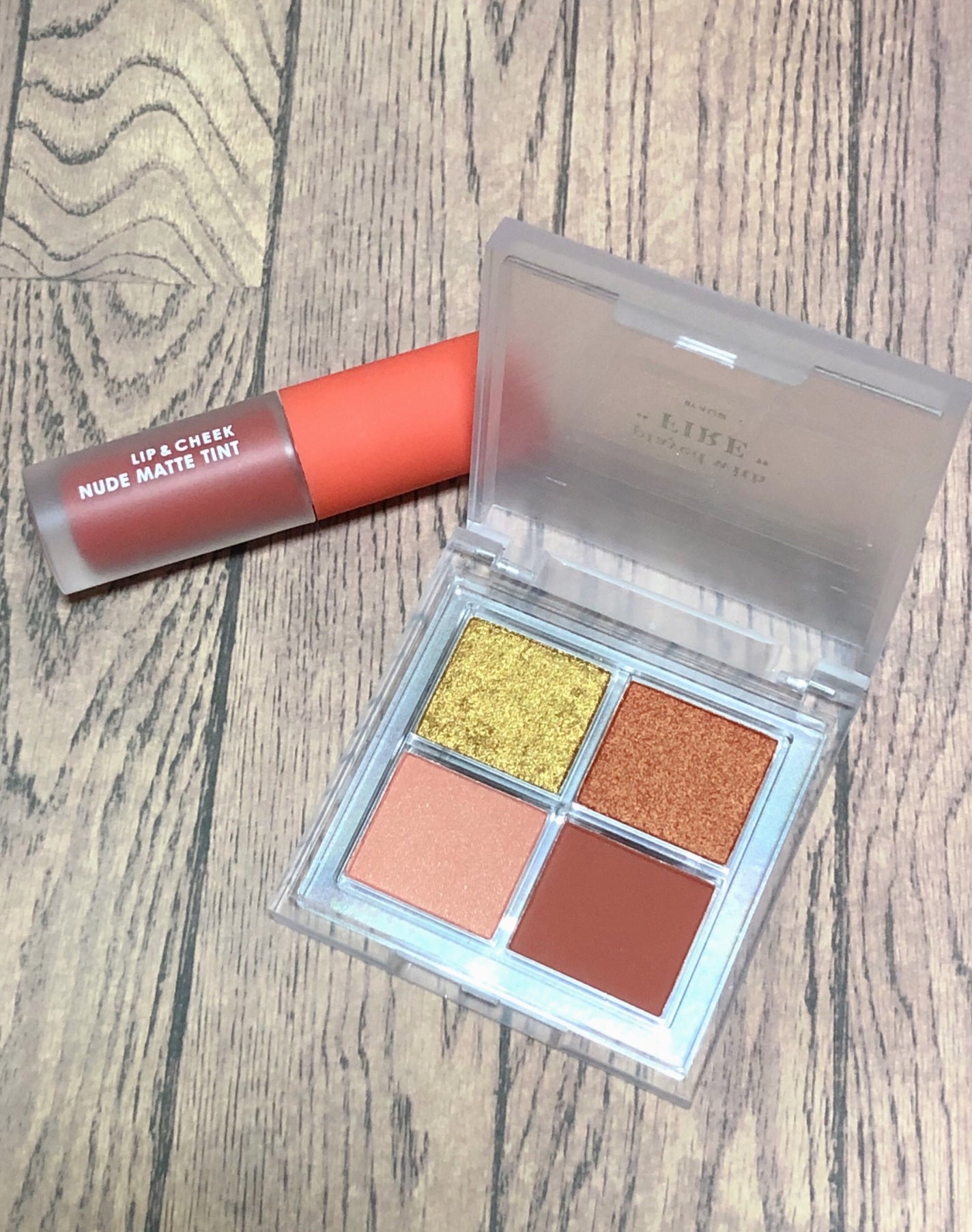 リップアンドチーク ヌードマットティント/CathyDoll/リップティントを使ったクチコミ(2枚目)