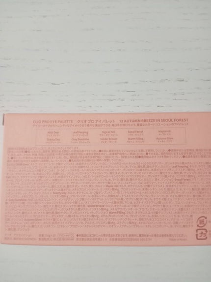 プロ アイ パレット/CLIO/アイシャドウパレットを使ったクチコミ(2枚目)