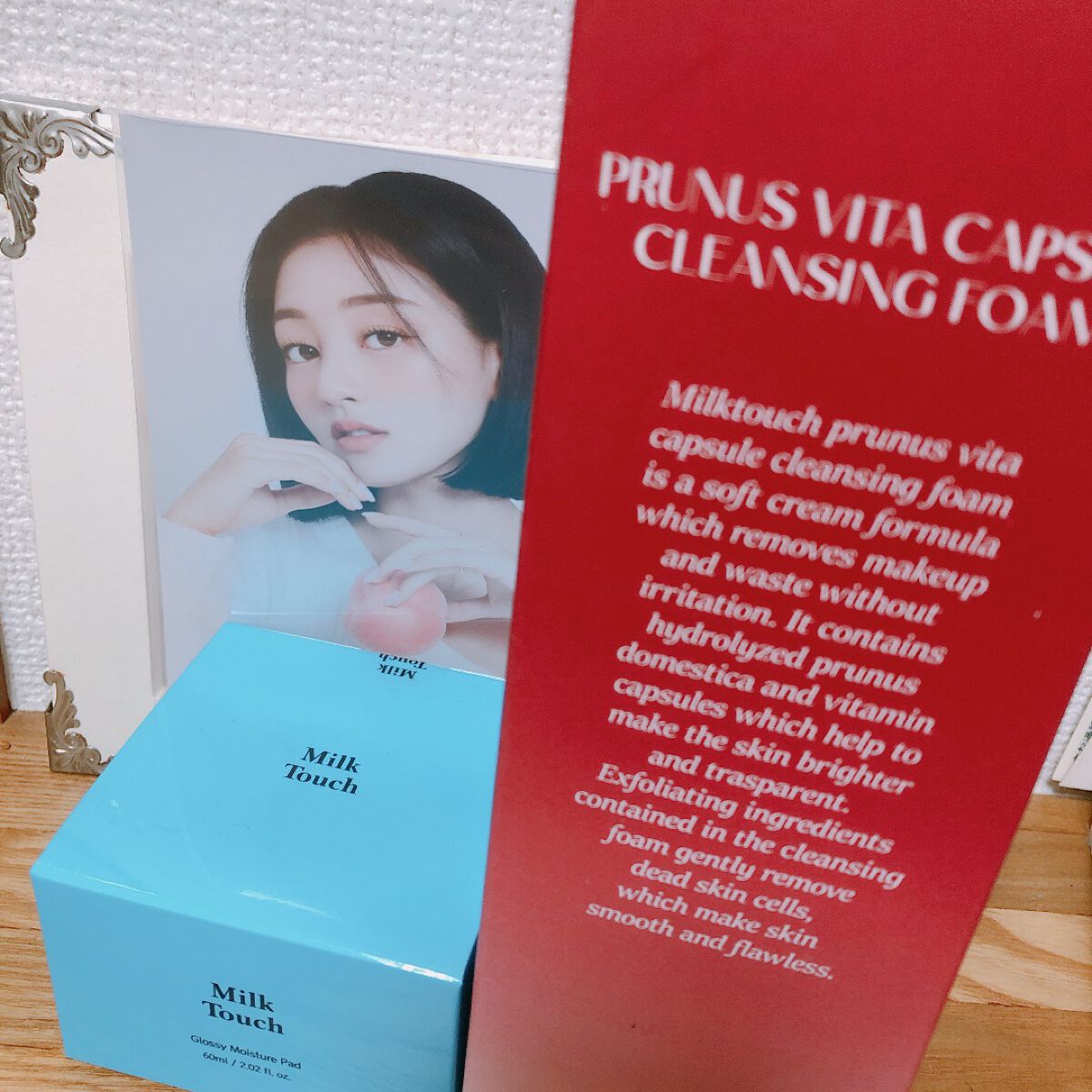 西洋すももビタクレンジングフォーム/Milk Touch/洗顔フォームを使ったクチコミ（1枚目）
