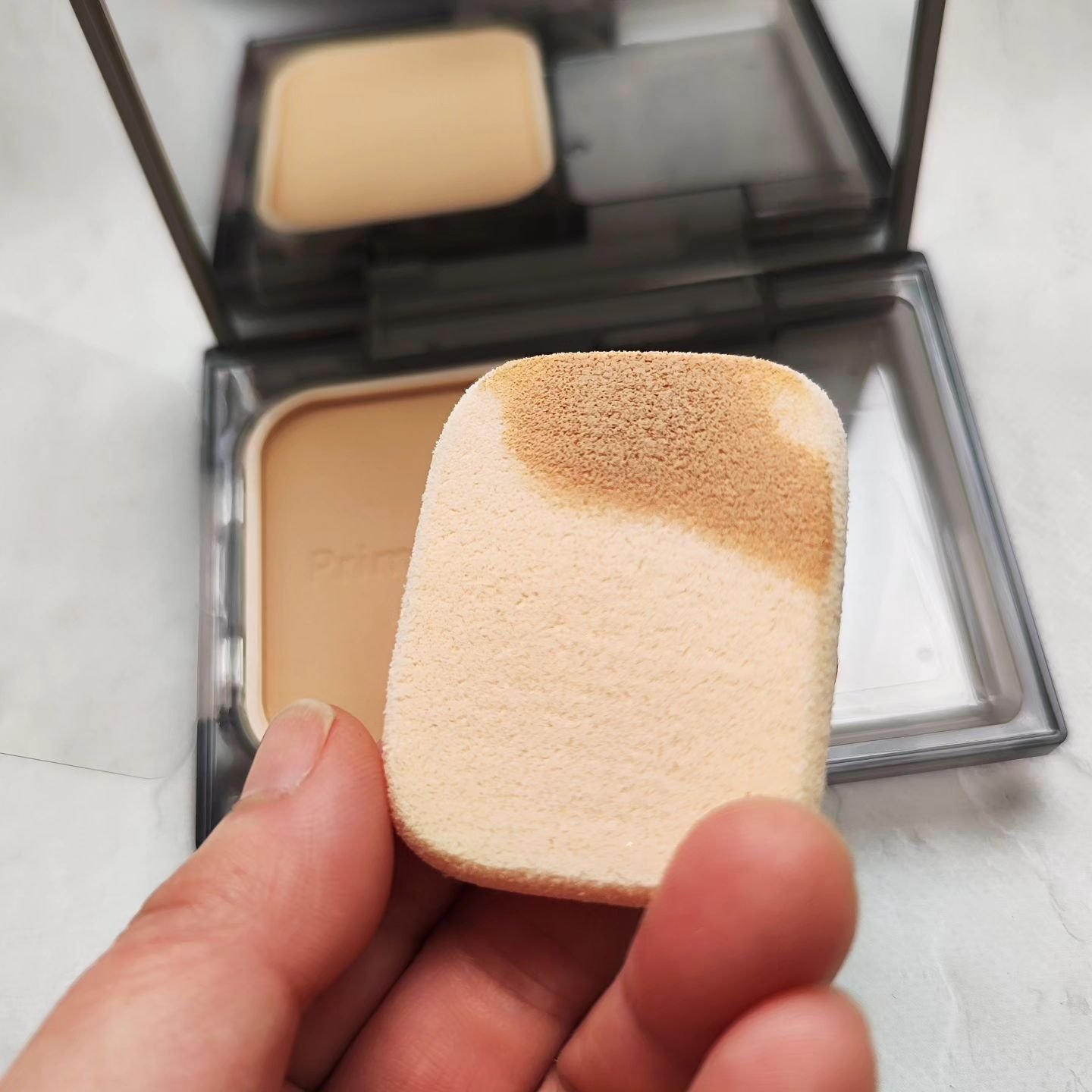 プリマヴィスタ ブライトチャージ パウダー/プリマヴィスタ/パウダーファンデーションを使ったクチコミ（2枚目）