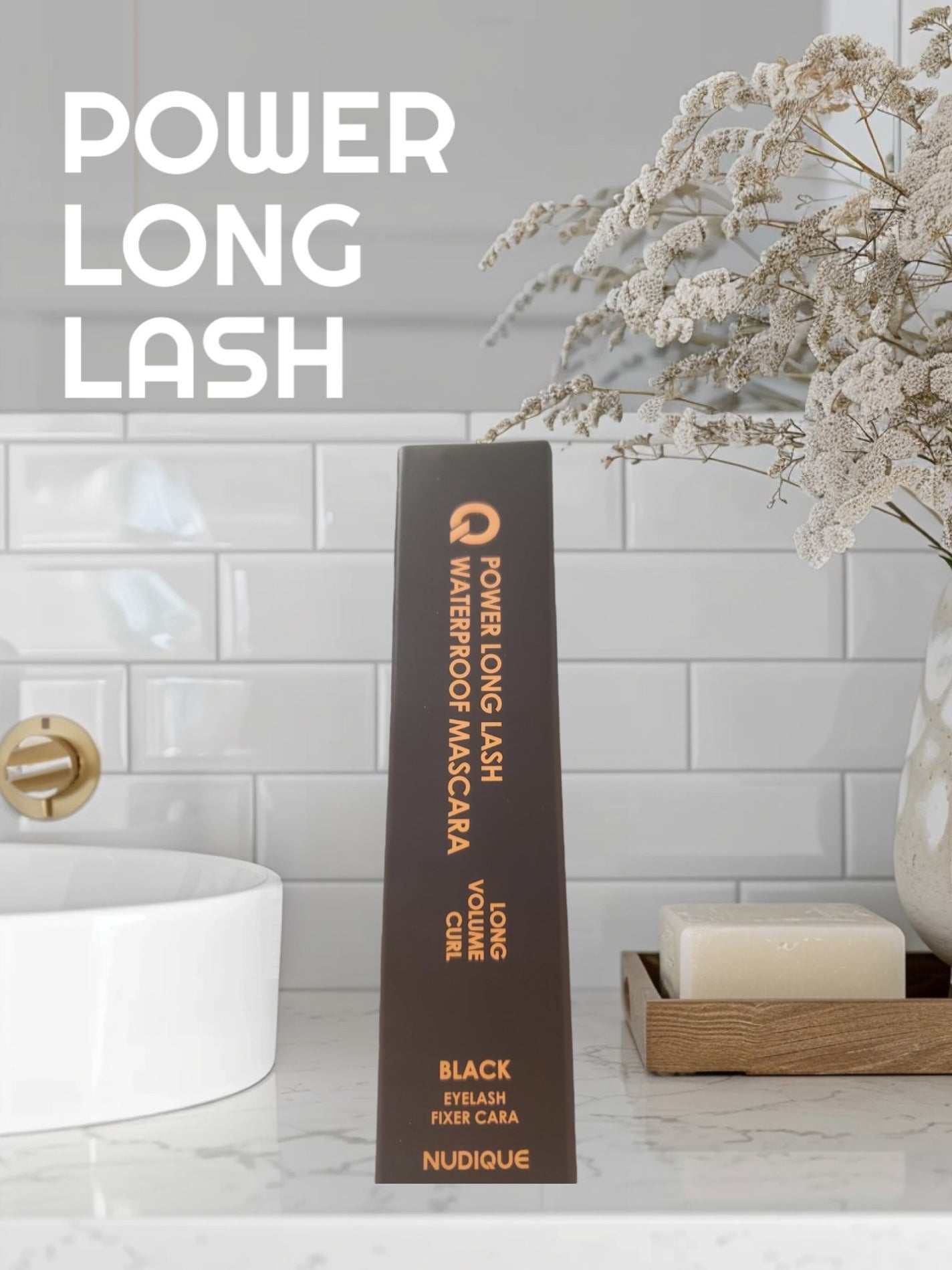 ウォータープルーフマスカラ/NUDIQUE/マスカラを使ったクチコミ(1枚目)