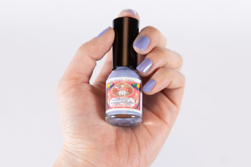 胡粉ネイル あめちゃんシリーズ ブルーベリー