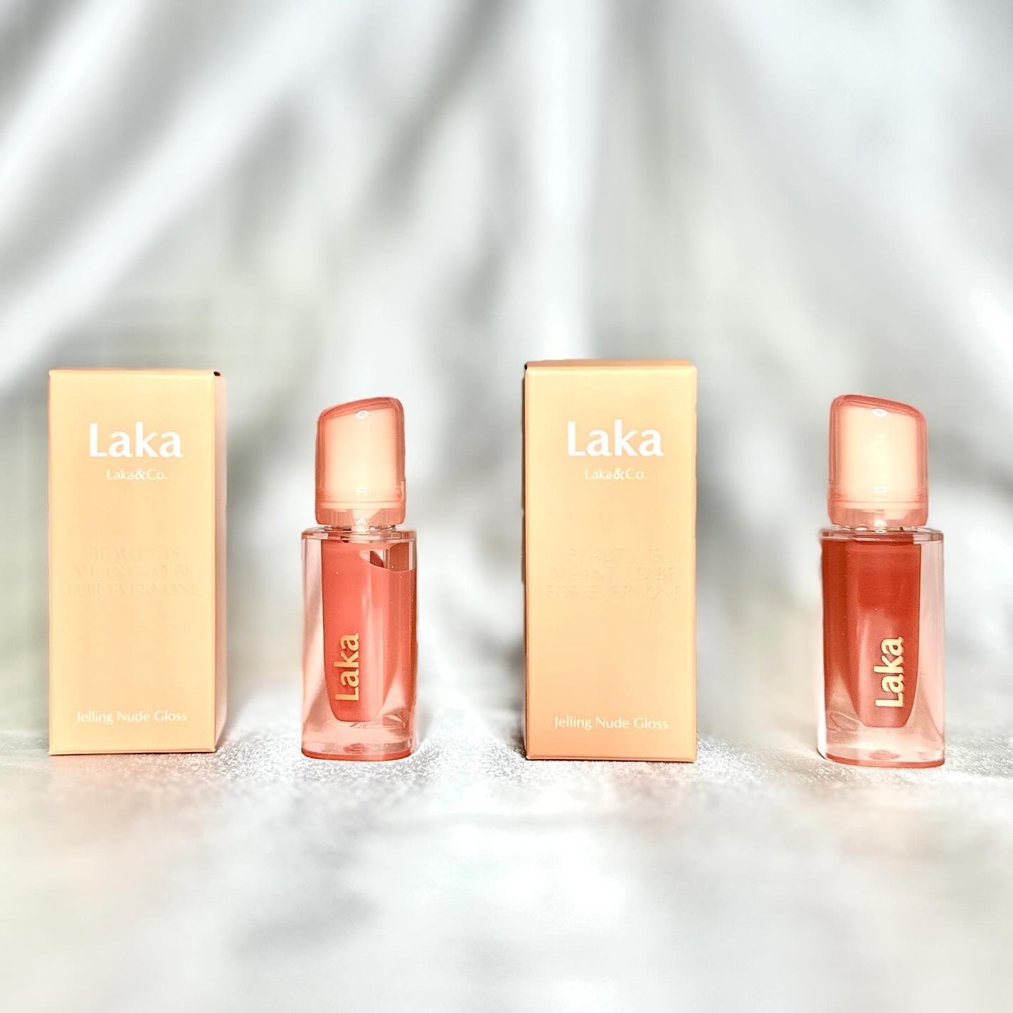 ジェリーイングヌードグロス/Laka/リップグロスを使ったクチコミ(6枚目)