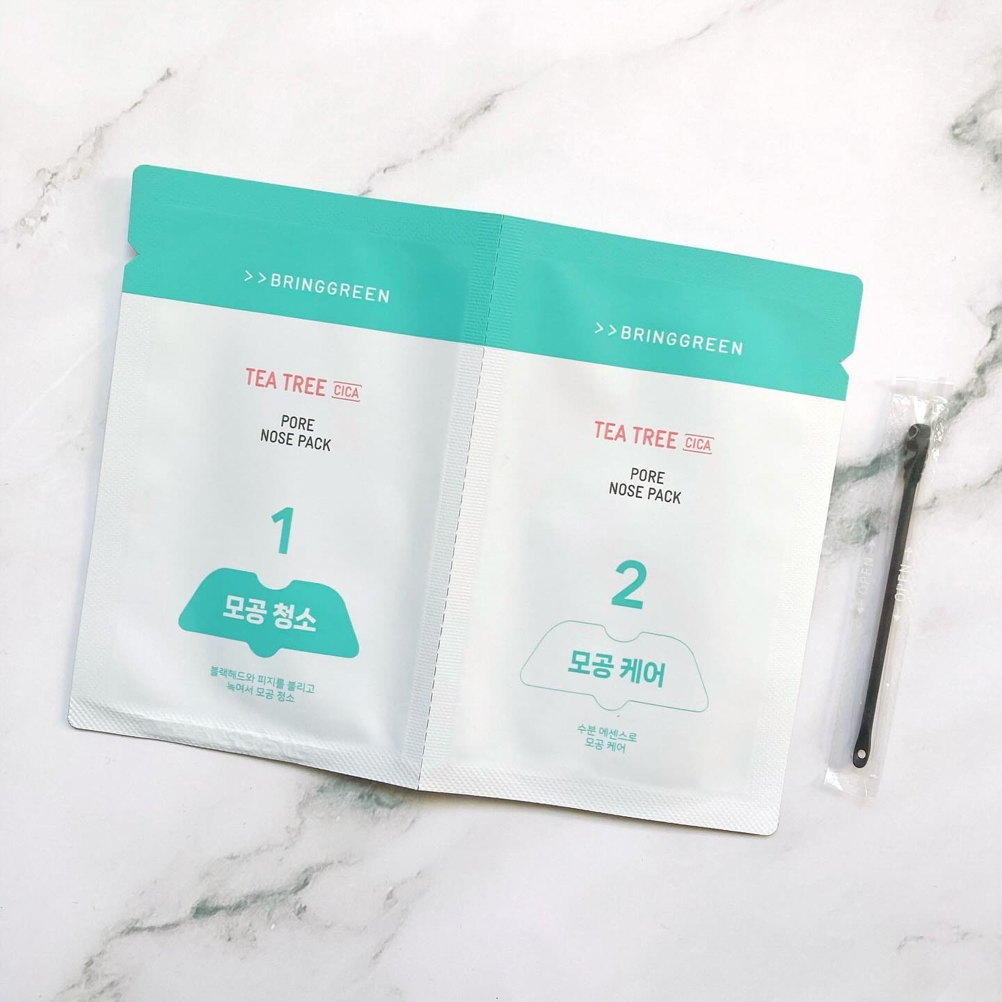 ティーツリーC鼻パック/BRING GREEN/シートマスク・パックを使ったクチコミ（2枚目）