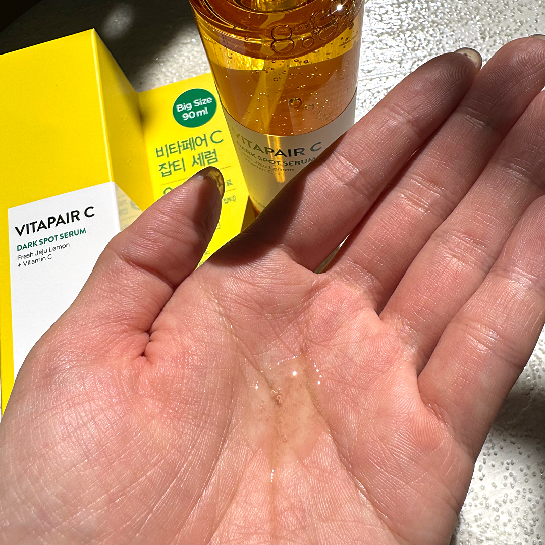 ビタペアC シミケアセラム/ネイチャーリパブリック/美容液を使ったクチコミ（2枚目）