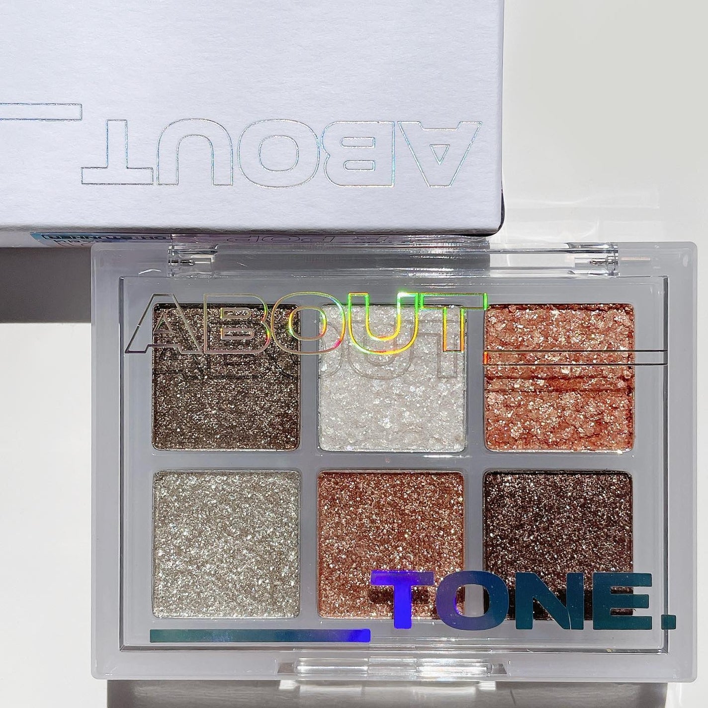 オーマイグリッターポップ/ABOUT TONE/アイシャドウパレットを使ったクチコミ(2枚目)