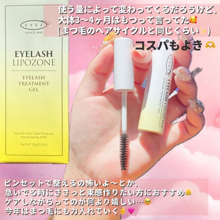 アイラッシュリポゾーン/EYEZ(アイズ)/まつげ美容液を使ったクチコミ(4枚目)