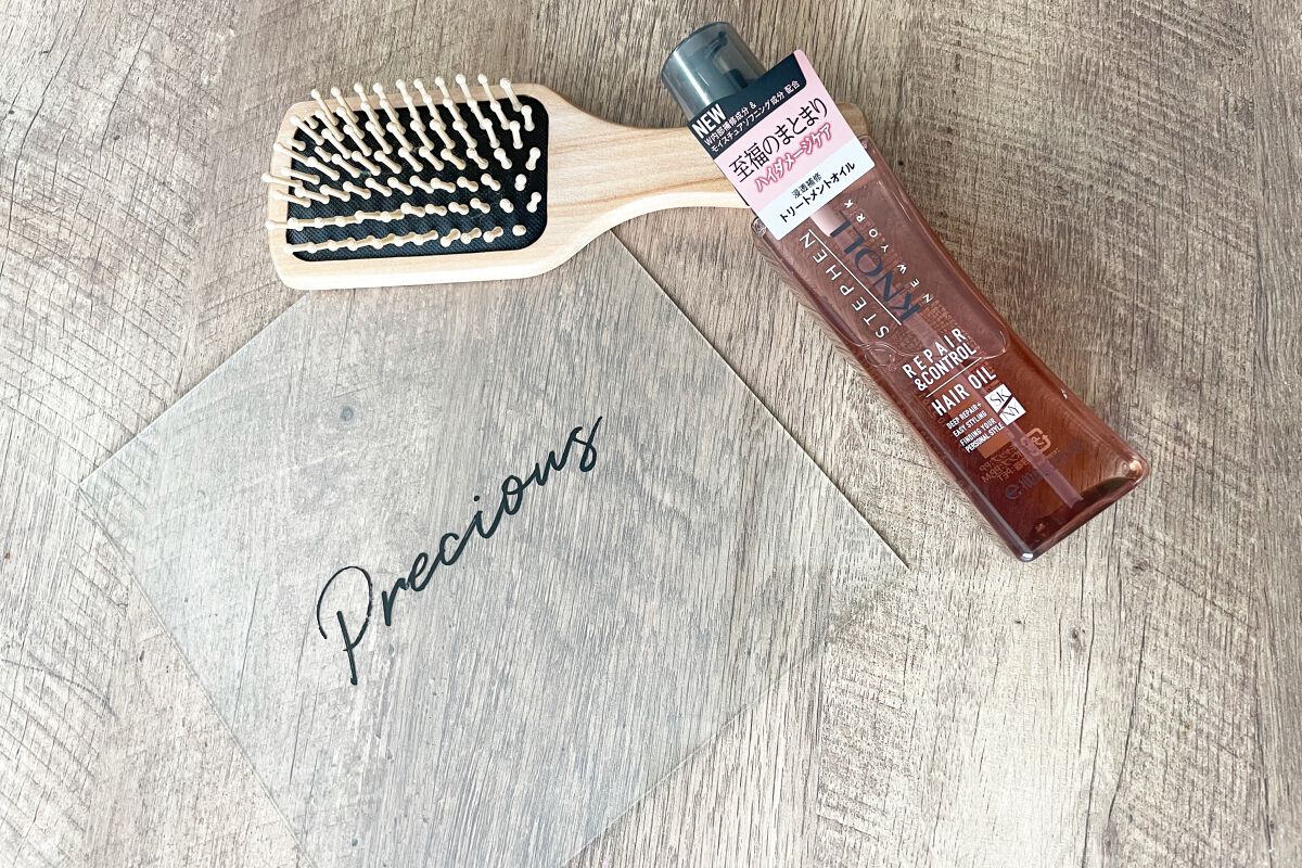 リペアコントロール ヘアオイル Ｗ/スティーブンノル ニューヨーク/ヘアオイルを使ったクチコミ（1枚目）