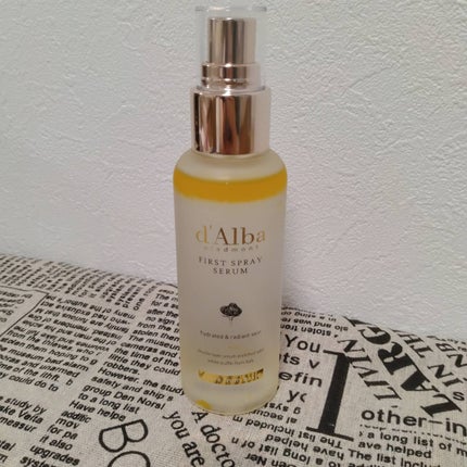 ダルバ ホワイトトリュフファーストスプレーセラム/ダルバ/ミスト状化粧水を使ったクチコミ(5枚目)