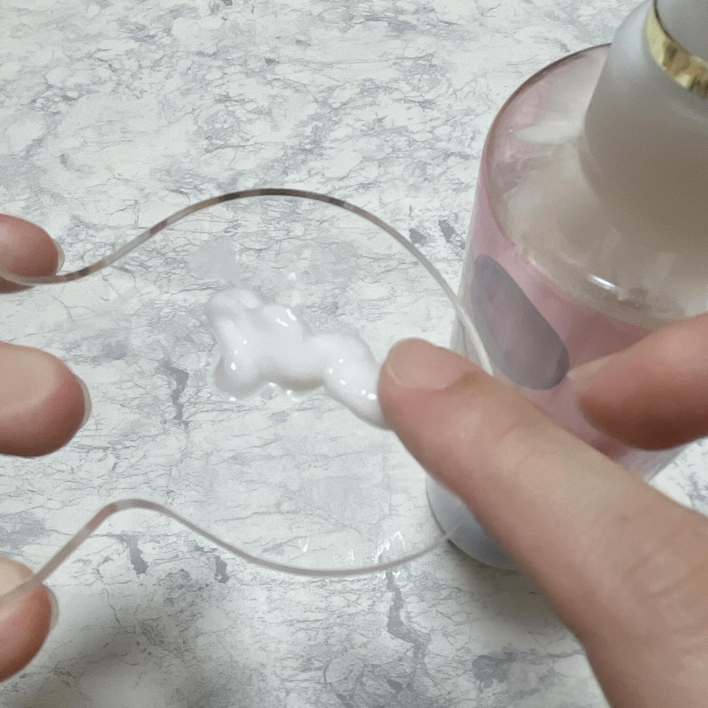 バスグロウ リペア&シャイン シャンプー／トリートメント トリートメント ポンプ/LUX/シャンプー・コンディショナーを使ったクチコミ（2枚目）