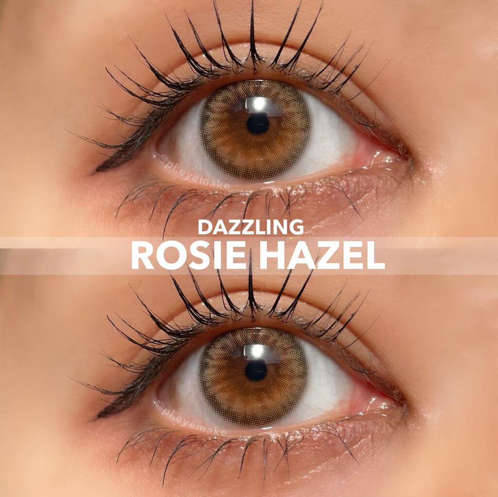 ダズリング3カラーワンデー(Dazzling 3color 1day ) アイスグレー/OLOLA/ワンデー（１DAY）カラコンを使ったクチコミ（3枚目）