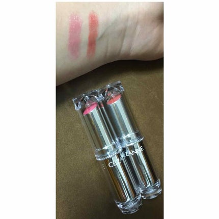 ラスティンググロスリップ/CEZANNE/口紅を使ったクチコミ(1枚目)