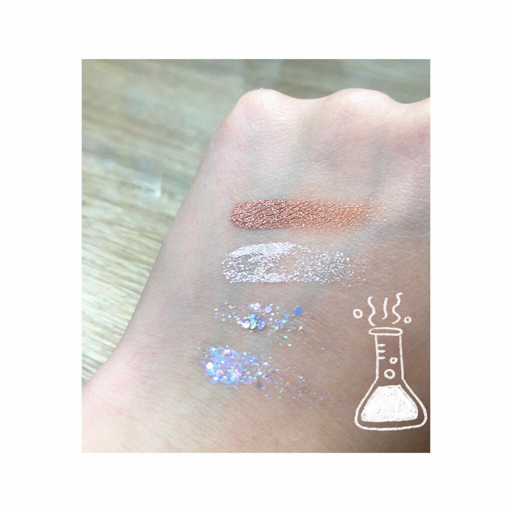 アイメタルグリッター/HOLIKA HOLIKA/グリッターを使ったクチコミ(4枚目)