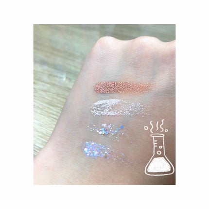 アイメタルグリッター/HOLIKA HOLIKA/グリッターを使ったクチコミ(4枚目)