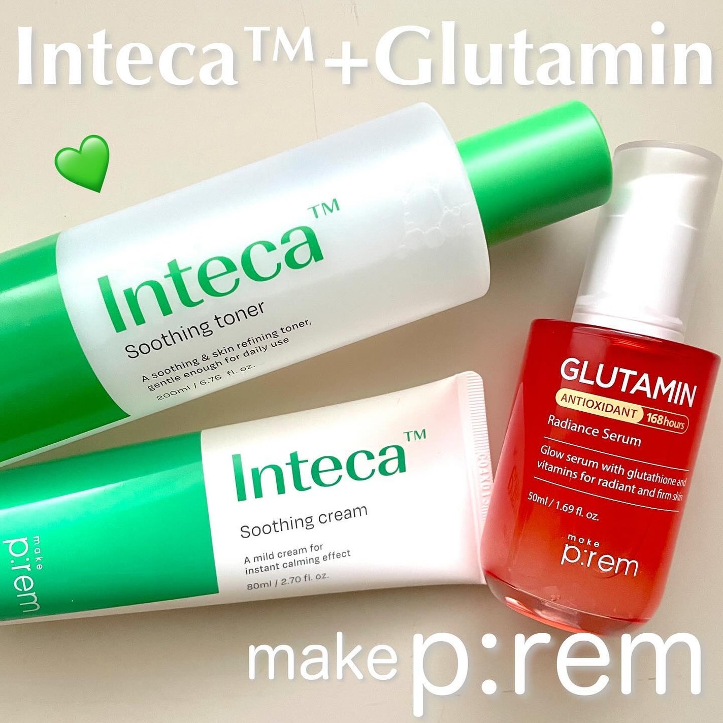 インテカ スージングクリーム/make prem/フェイスクリームを使ったクチコミ(1枚目)