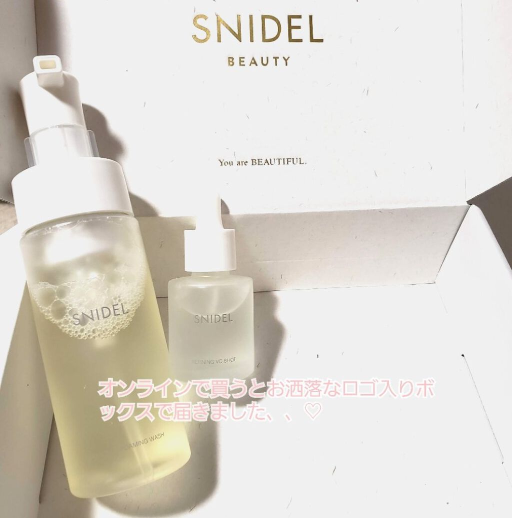 モイスチャー フォーミングウォッシュ/SNIDEL BEAUTY/洗顔フォームを使ったクチコミ（2枚目）