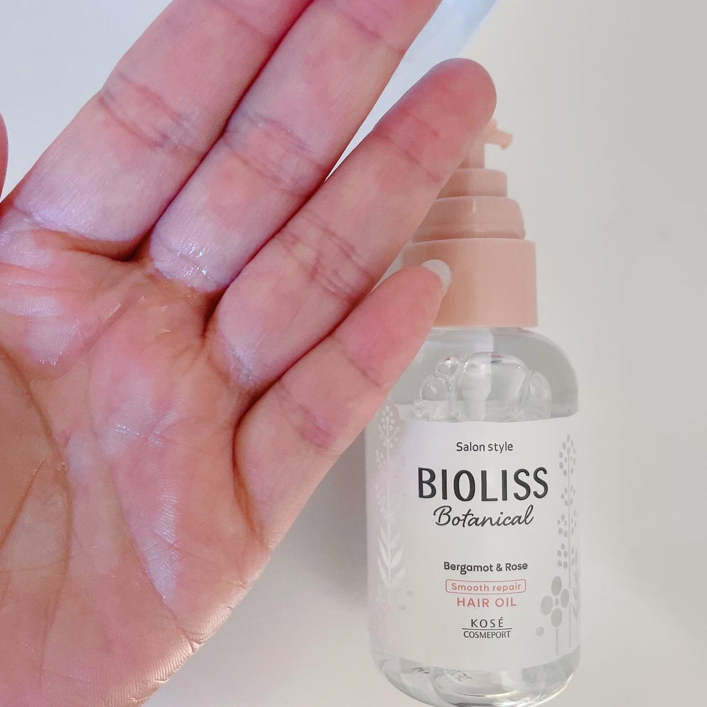 ボタニカル スムース リペア ヘアオイル/SSビオリス/ヘアオイルを使ったクチコミ(5枚目)