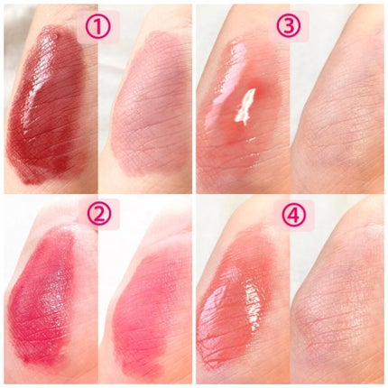 ジューシーラスティングティント/rom&nd/リップティントを使ったクチコミ(2枚目)