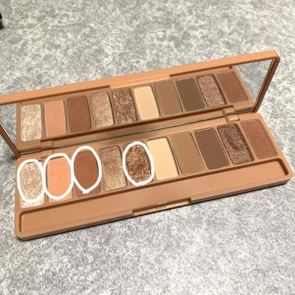 プレイカラー アイシャドウ/ETUDE/アイシャドウパレットを使ったクチコミ(3枚目)