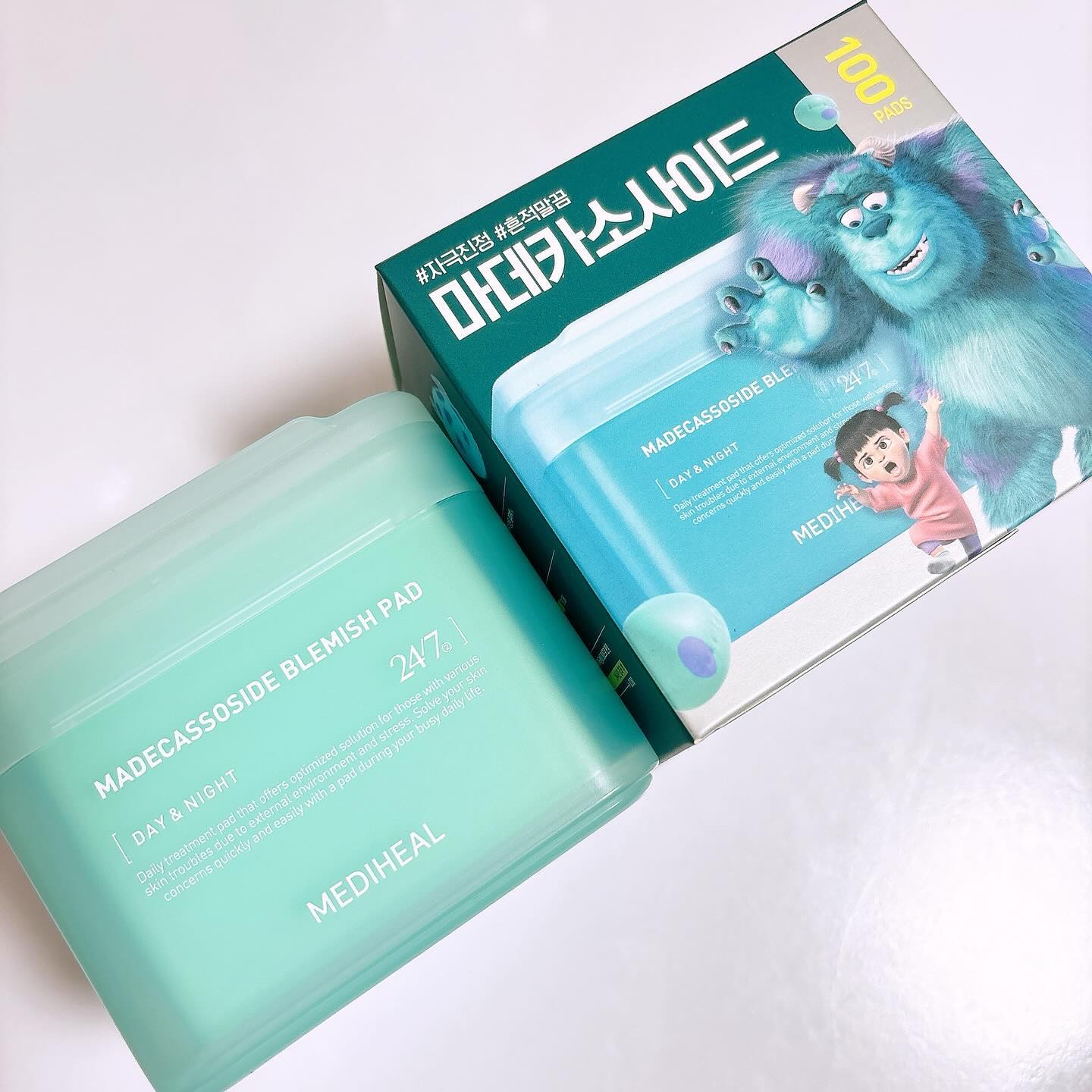 マデカソサイド ブレミッシュパッド/MEDIHEAL/トナーパッドを使ったクチコミ（2枚目）