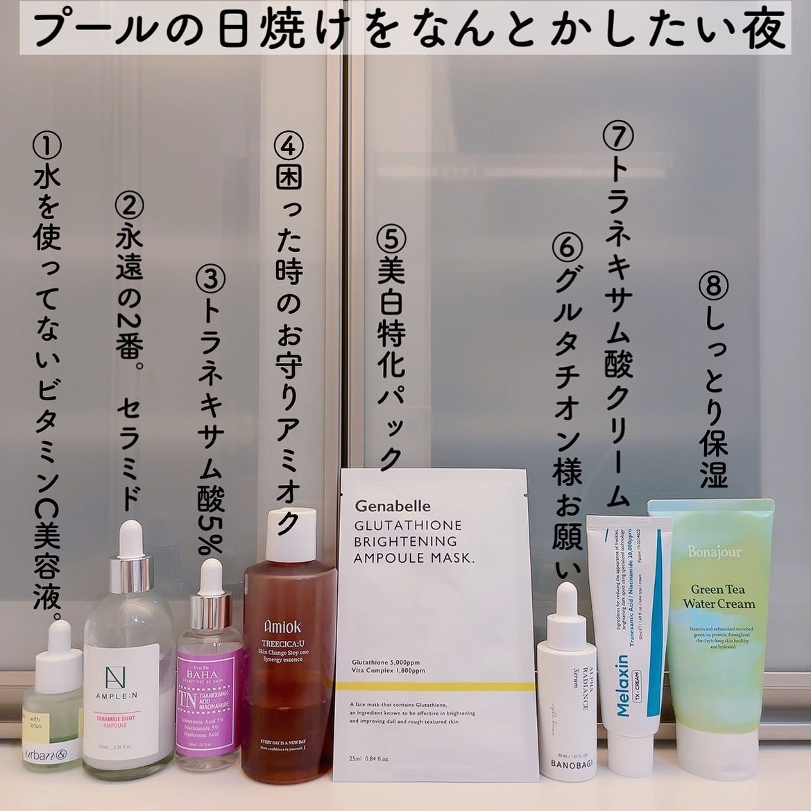 グリーンティーウォーターボム/Bonajour/フェイスクリームを使ったクチコミ（1枚目）