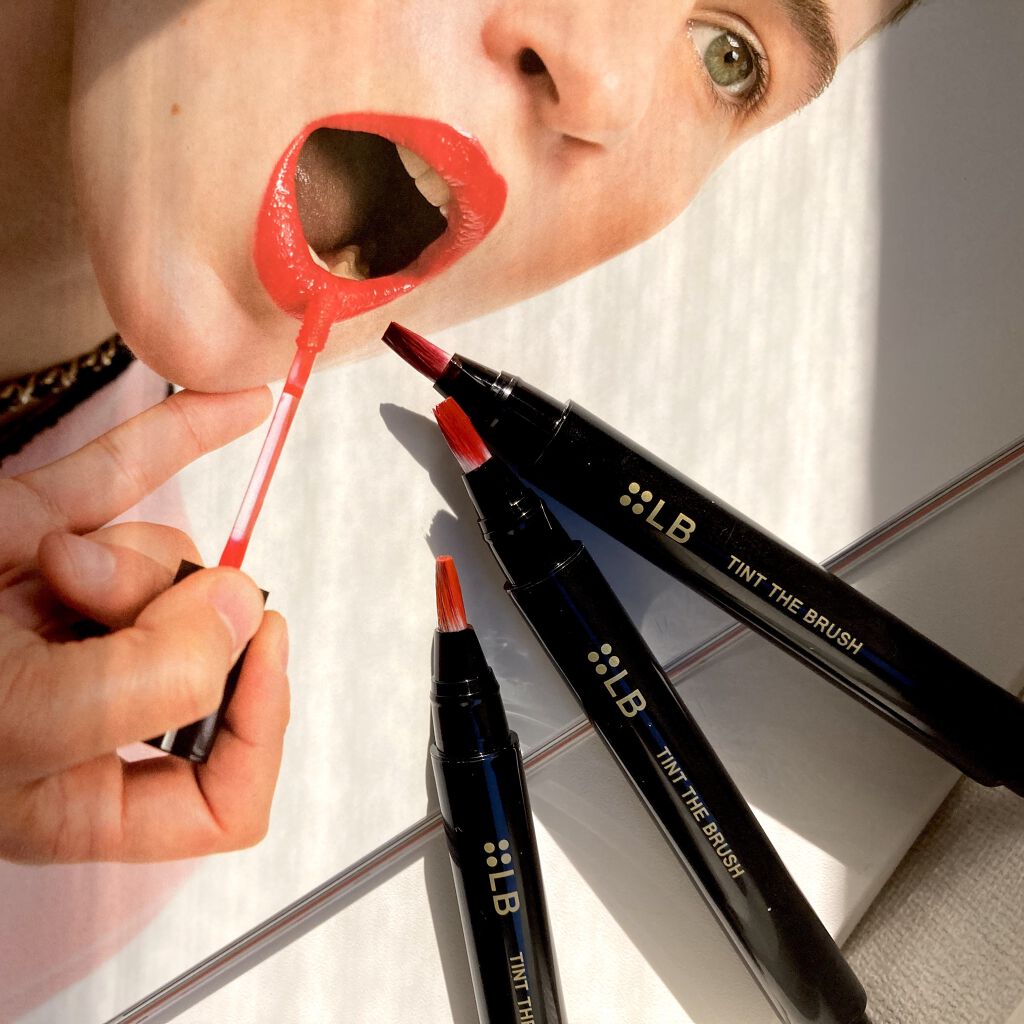 ティント ザ ブラッシュ/LB/リップティントを使ったクチコミ（2枚目）