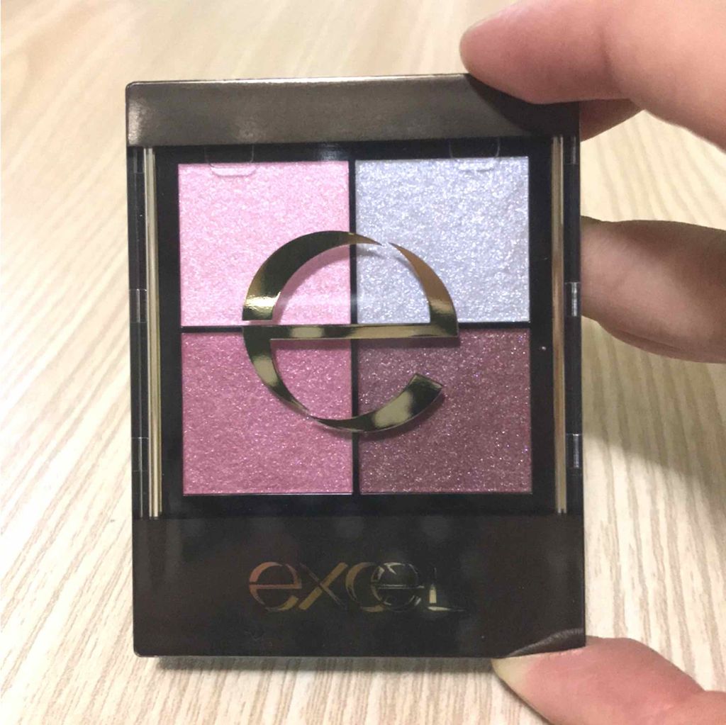 シャイニーシャドウ N/excel/単色アイシャドウを使ったクチコミ(3枚目)