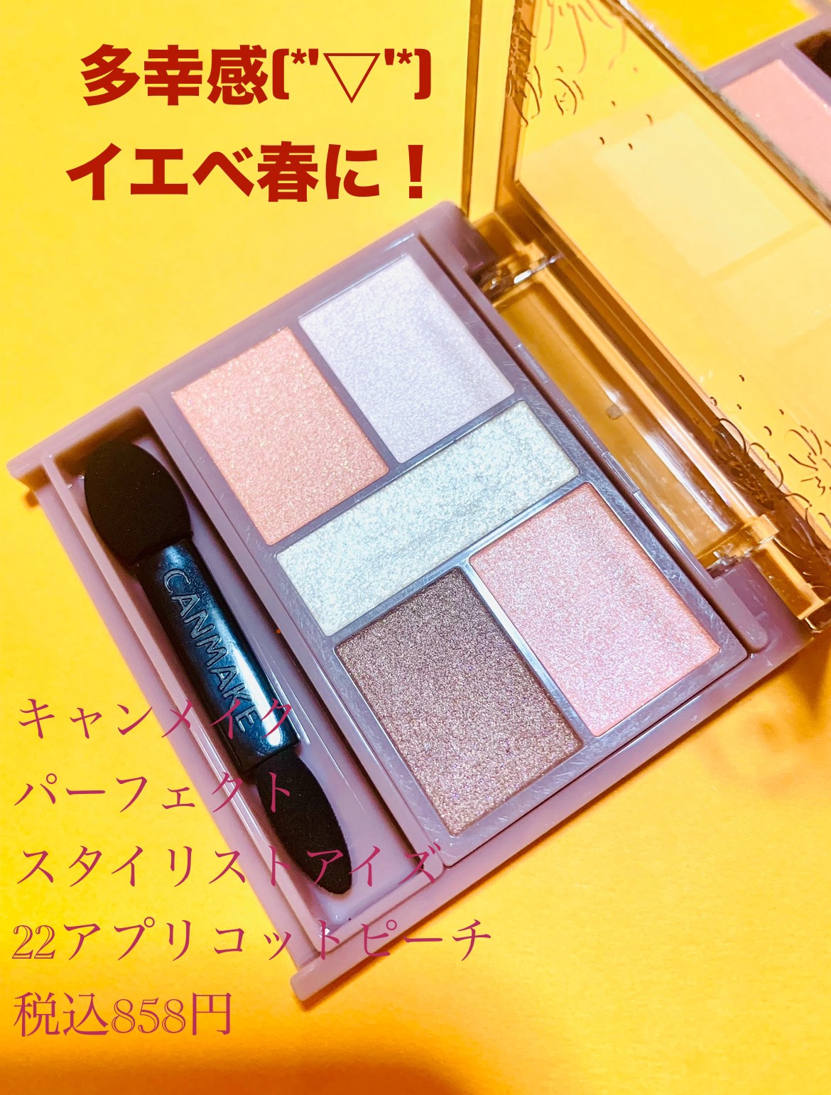 パーフェクトスタイリストアイズ/キャンメイク/アイシャドウパレットを使ったクチコミ（1枚目）