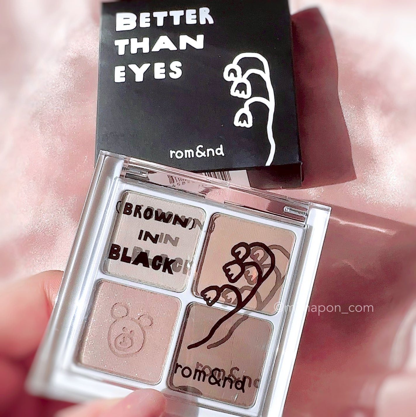 ベターザンアイズ/rom&nd/アイシャドウパレットを使ったクチコミ(3枚目)