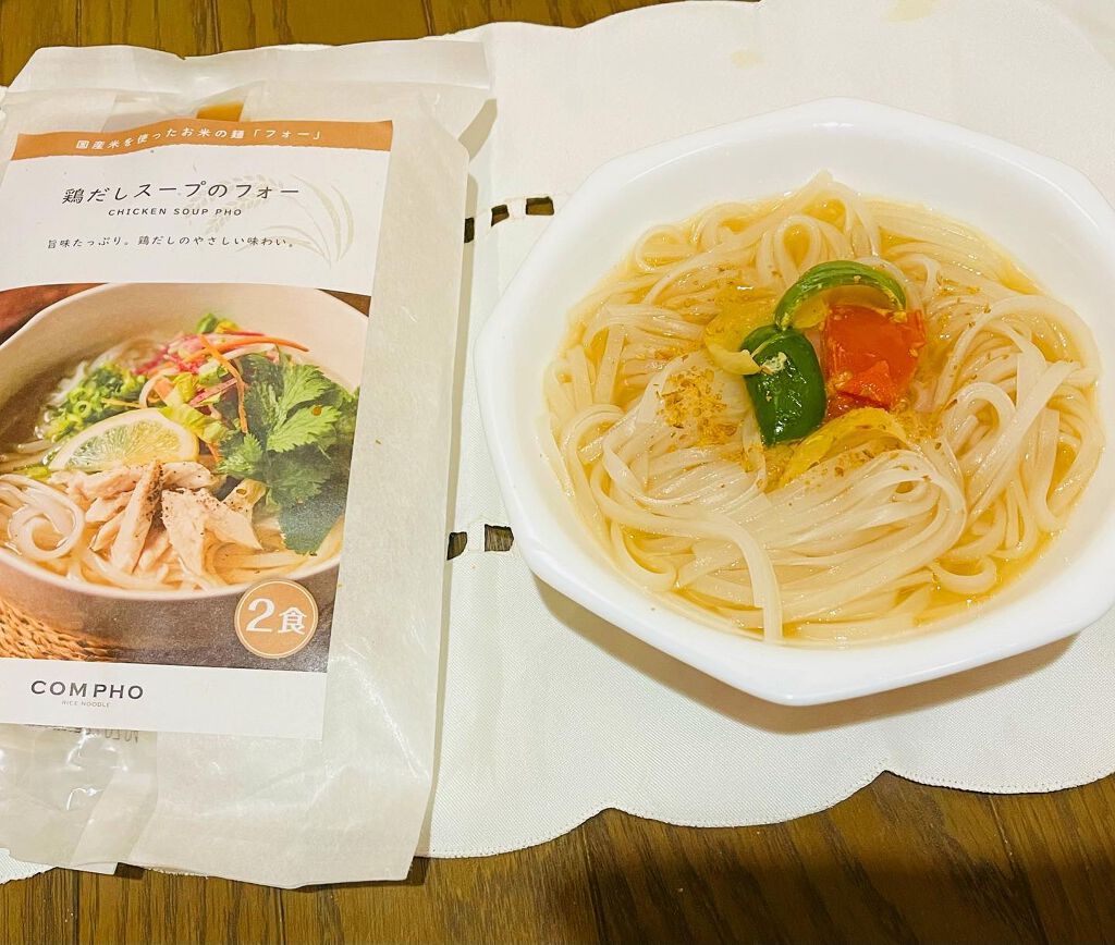 鶏だしスープのフォー/COMPHO/食品を使ったクチコミ（1枚目）