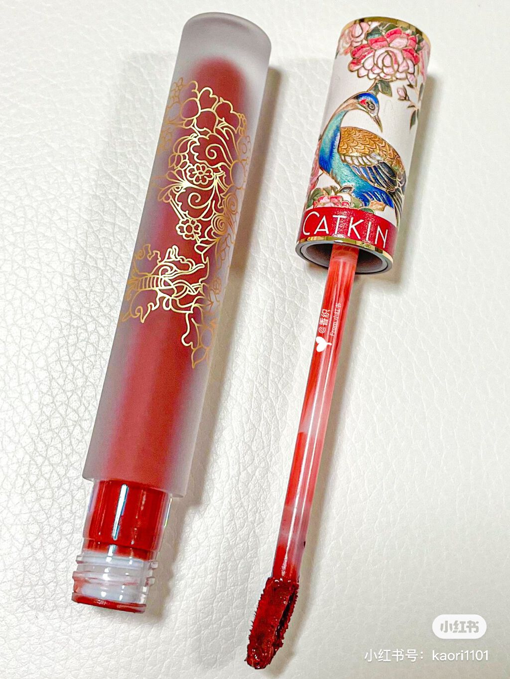 卡婷轻颜唇釉/CATKIN/口紅を使ったクチコミ（3枚目）