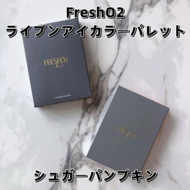 ライプンアイカラーパレット/fresho2/アイシャドウパレットを使ったクチコミ（2枚目）