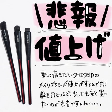 YANE HAKE プレシジョン アイブラシ/SHISEIDO/メイクブラシを使ったクチコミ(1枚目)