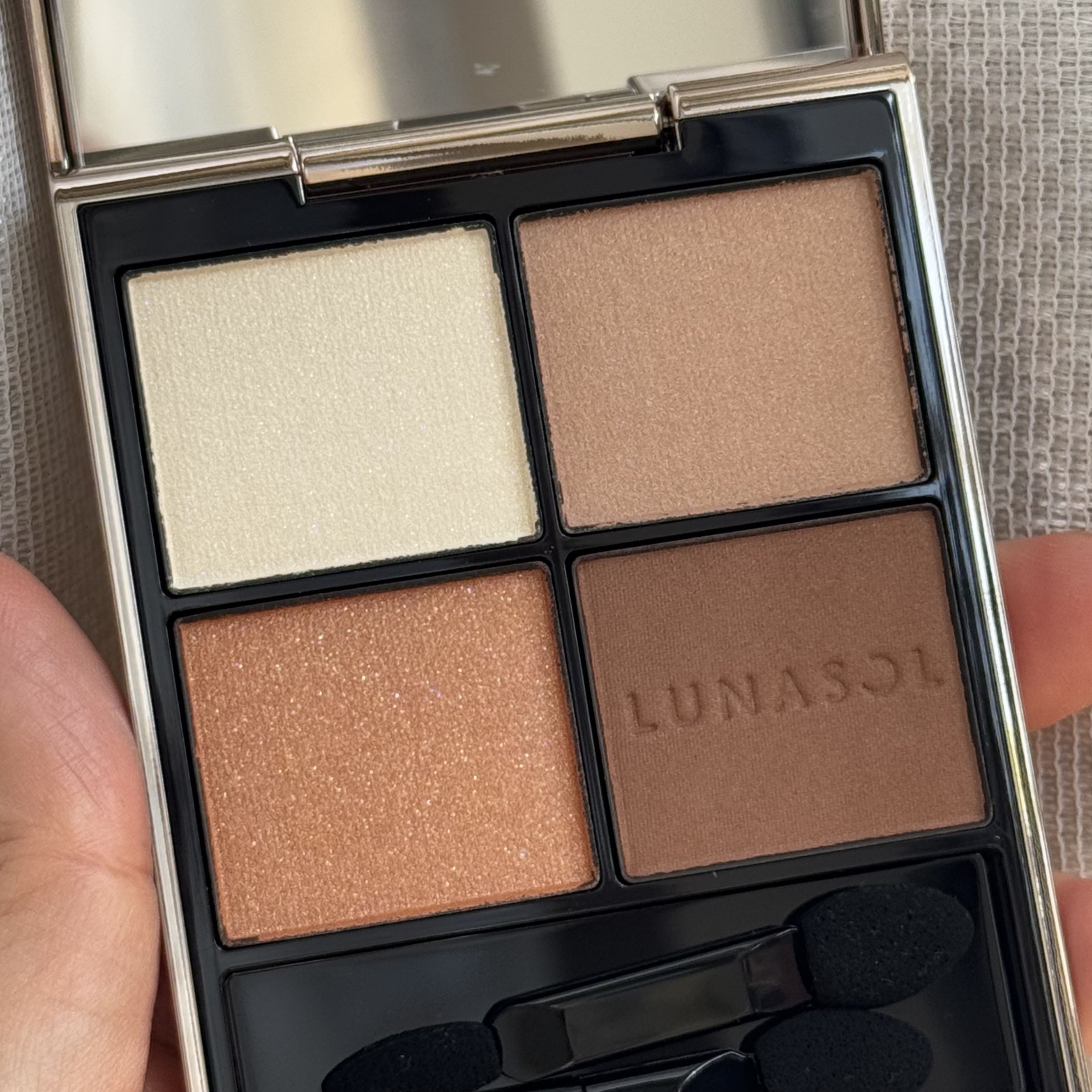 ルナソル アイカラーレーションN 05 Sunlit Reflet/LUNASOL/アイシャドウパレットを使ったクチコミ（1枚目）