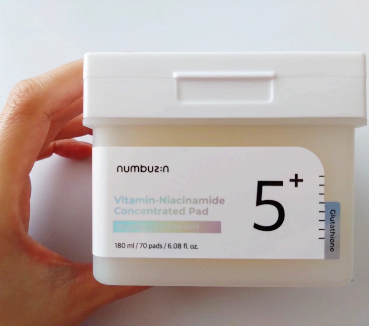 5番 白玉グルタチオンC美容液/numbuzin/美容液を使ったクチコミ(5枚目)